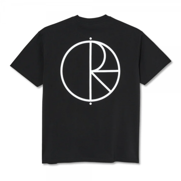 POLAR STROKE LOGO BLACK T-SHIRT