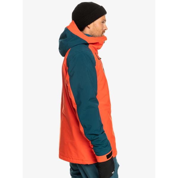 QUIKSILVER MISSION BLOCK GRENADINE GIACCA SNOWBOARD