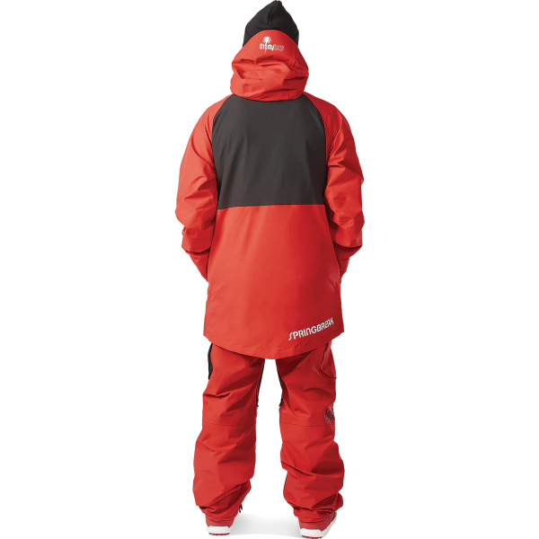 THIRTYTWO SPRING BREAK PARKA RED/BLACK