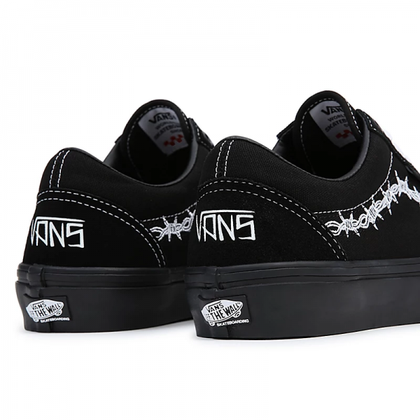 VANS OLD SKOOL ELIJAH BERLE BLACK/BLACK/WHITE SCARPE