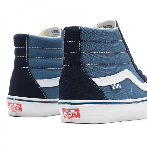 VANS SK8-HI NAVY/WHITE SCARPE