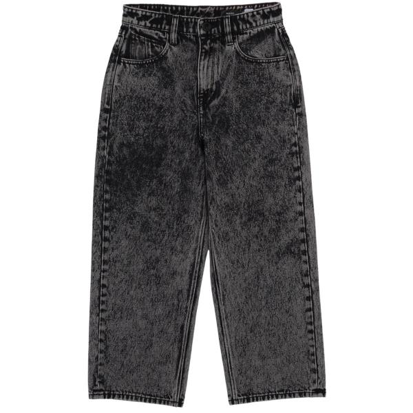 VOLCOM BILLOW DENIM LIGHT ACID BLACK PANTALONI BAMBINO