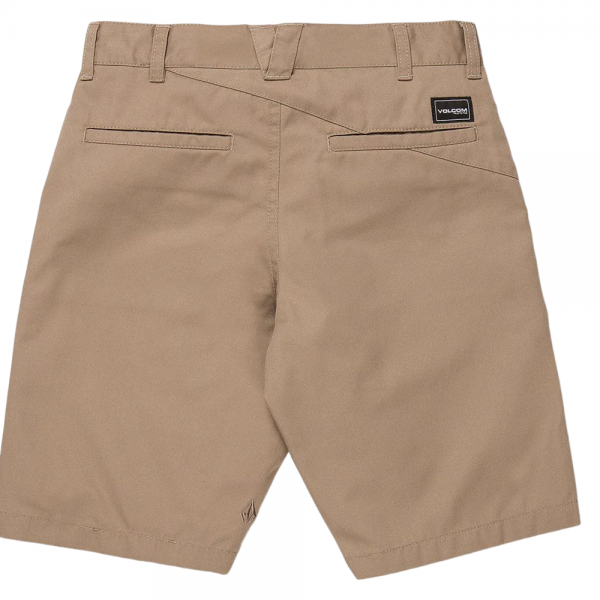 VOLCOM LOOSE TRUCK KHAKI SHORTS BAMBINO