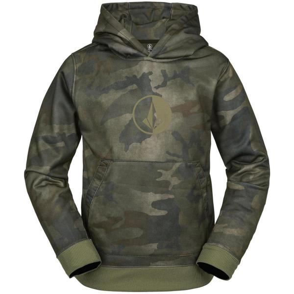 VOLCOM RIDING CLOUDWASH CAMO FELPA SNOWBOARD BAMBINO