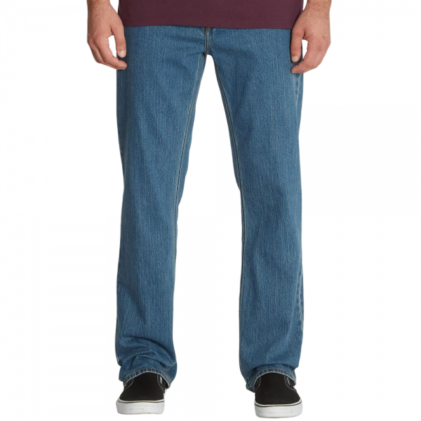 VOLCOM SOLVER AGED INDIGO PANTALONI