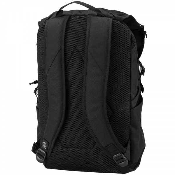 VOLCOM SUBSTRATE BACKPACK BLACK ON BLACK ZAINO