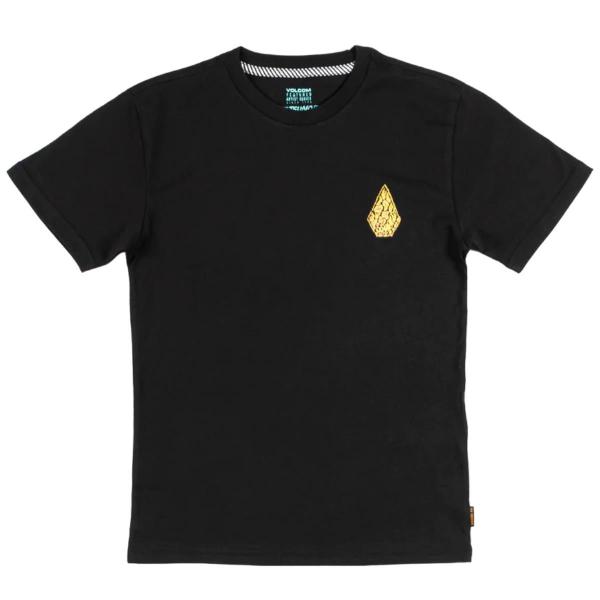 VOLCOM TETSUNORI 2 BLACK T-SHIRT