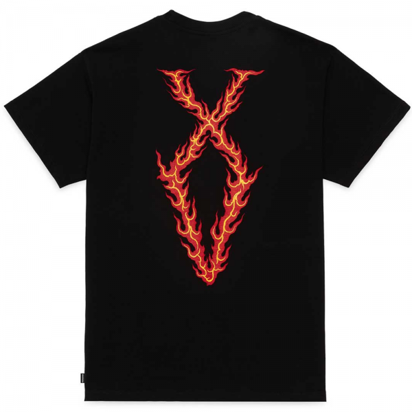 PROPAGANDA XVFLAME BLACK T-SHIRT 