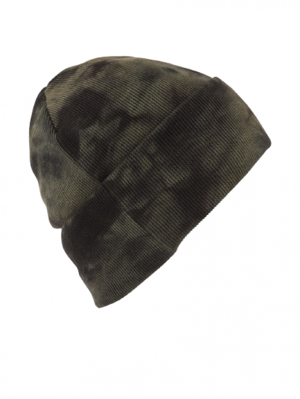 VOLCOM TIE-DYE BEANIE BLACK GREEN CAPPELLO