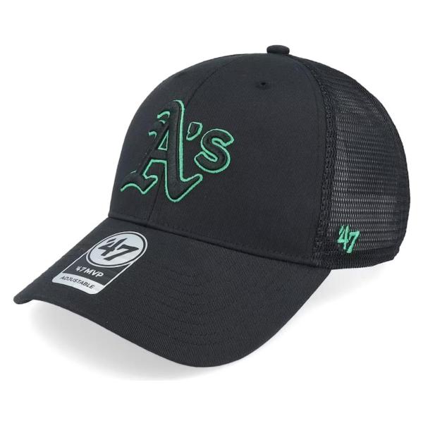 47 BRAND BRANSON SURE SHOT MVP OAKLAND ATHLETICS BLACK CAPPELLO