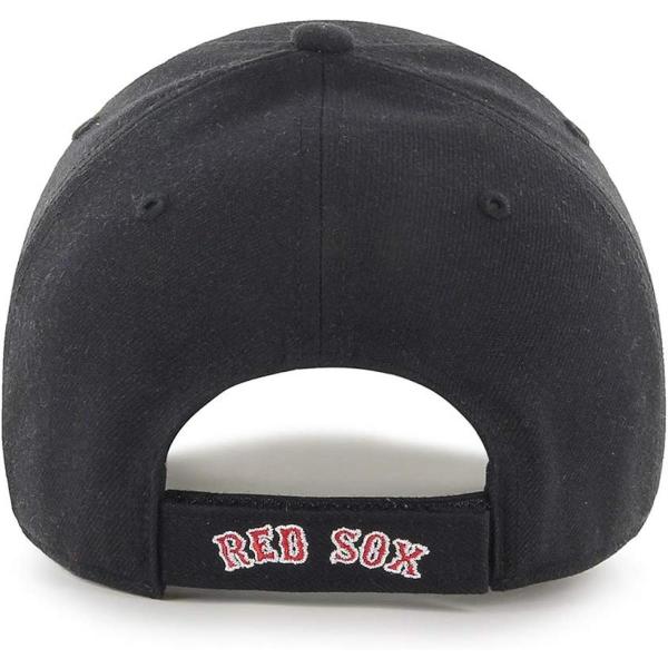 47 BRAND MVP BOSTON RED SOX BLACK CAPPELLO