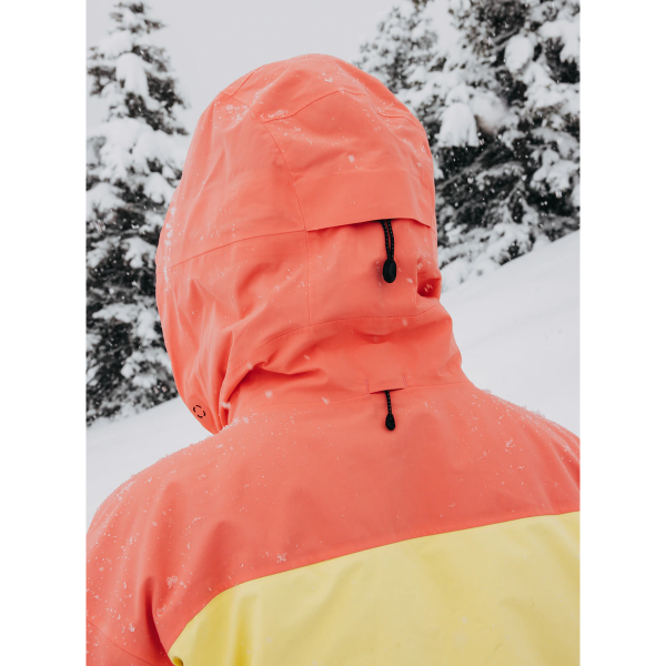 BURTON AK GORE-TEX SWASH JACKET SNOWBOARD REEF PINK/BUTTERMILK/MUSHROOM