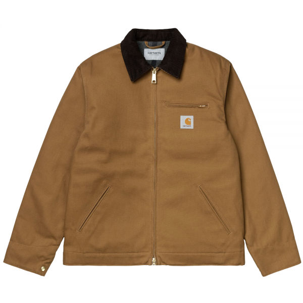 CARHARTT WIP DETROIT JACKET HAMILTON BROWN