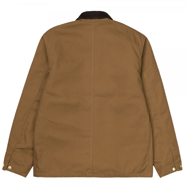 CARHARTT WIP MICHIGAN COAT HAMILTON BROWN/TOBACCO RIGID GIACCA