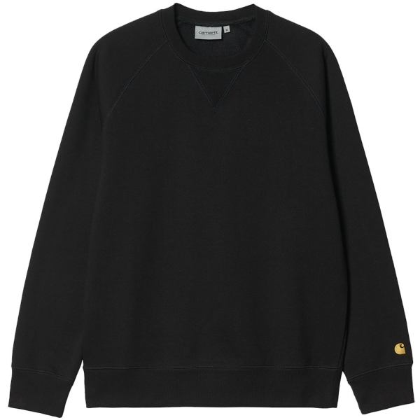 CARHARTT WIP CHASE SWEATSHIRT BLACK/GOLD