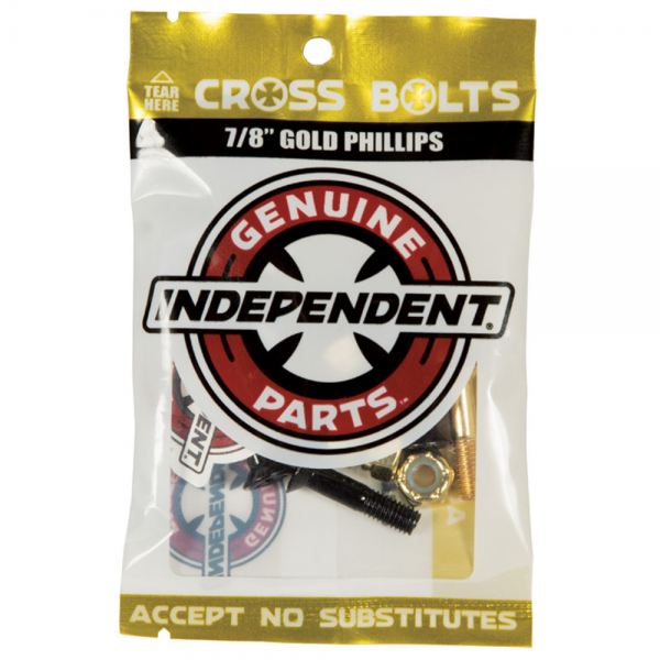 INDEPENDENT GENUINE PARTS PHILLIPS HARDWARE 7/8 IN BLACK/GOLD VITI