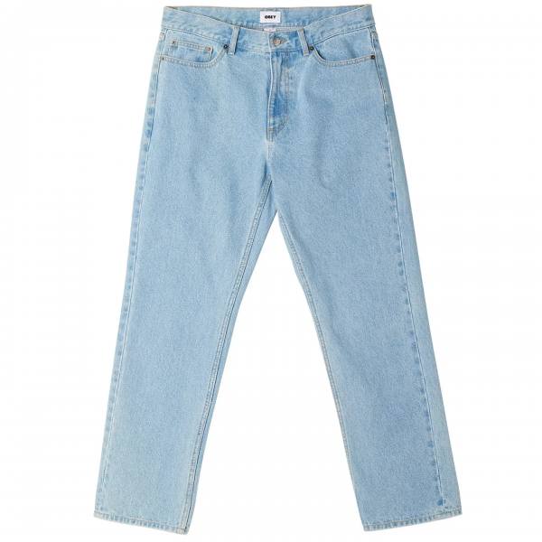 OBEY BENDER DENIM LIGHT INDIGO PANTALONI