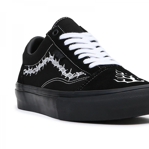 VANS OLD SKOOL ELIJAH BERLE BLACK/BLACK/WHITE SCARPE