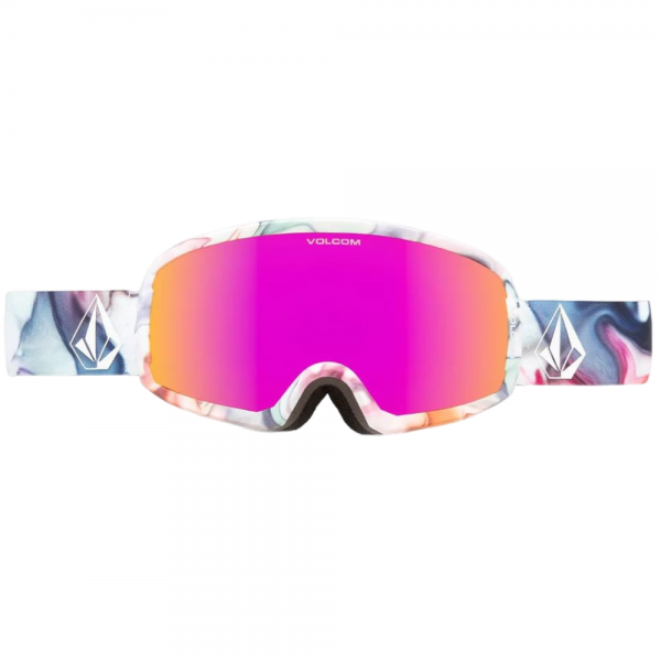 VOLCOM MIGRATIONS NEBULA PINK CHROME MASCHERA SNOWBOARD