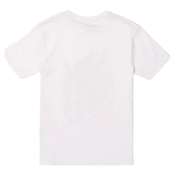 VOLCOM TETSUNORI 1 WHITE T-SHIRT BAMBINO