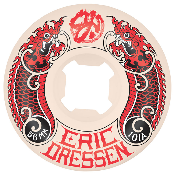 OJ WHEELS DRESSEN DRAGON ELITE HARDLINE 56mm - 101A RUOTE