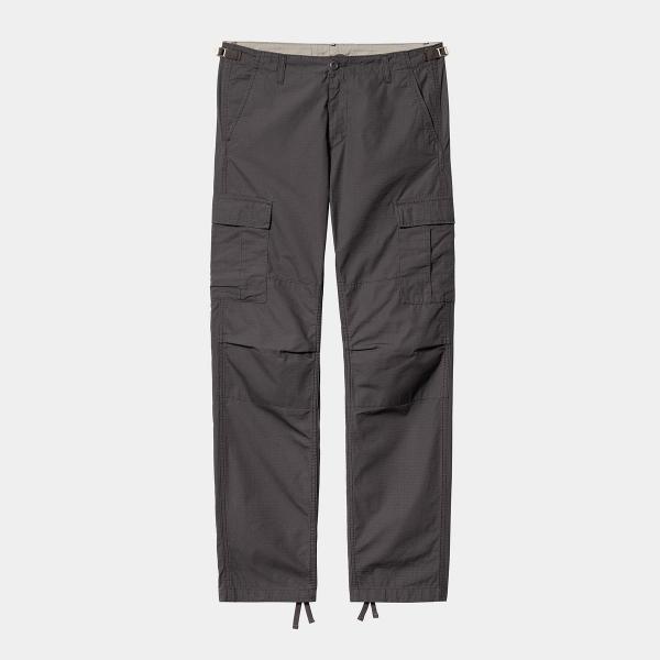 CARHARTT WIP AVIATION PANT BLACK SMITH (RINSED)