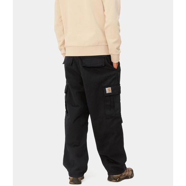 CARHARTT WIP COLE CARGO PANT BLACK (GARMENT DYED)