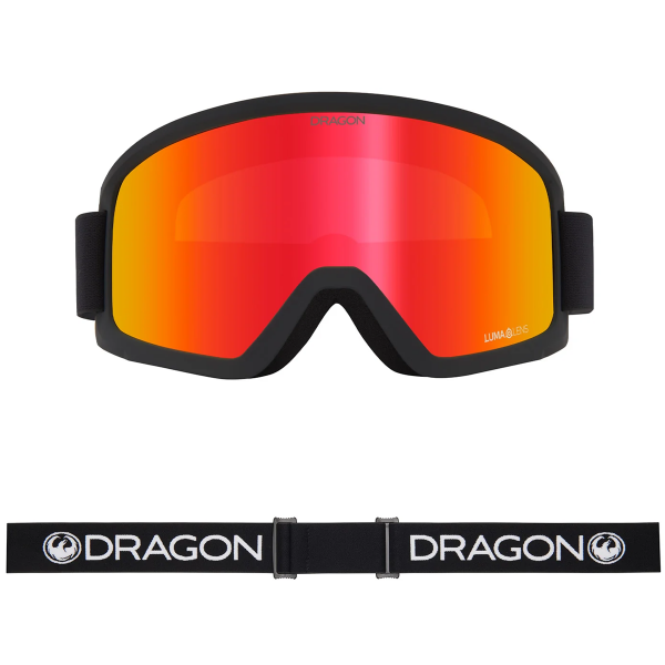 DRAGON DX3 L OTG BLACK MASCHERA SNOWBOARD 