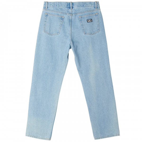 OBEY BENDER DENIM LIGHT INDIGO PANTALONI