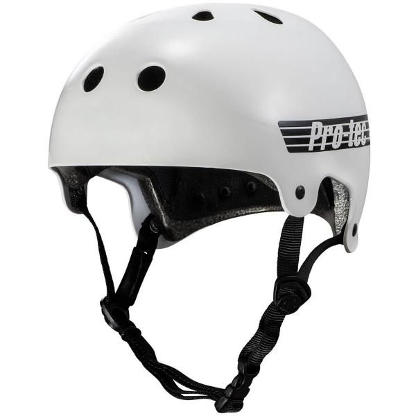 PRO  TEC OLD SCHOOL CERT GLOSS WHITE CASCO