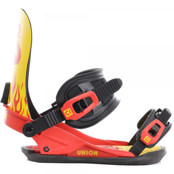 UNION CUSTOM HOUSE COBRA DOGS YELLOW RED ATTACCHI SNOWBOARD