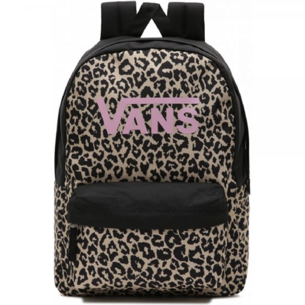 VANS GR GIRLS REALM BACKPACK LEOPARD SPOT ZAINO BAMBINA