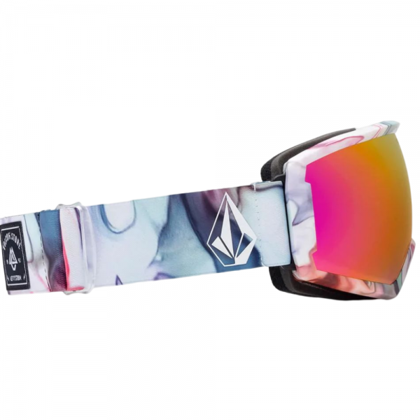 VOLCOM MIGRATIONS NEBULA PINK CHROME MASCHERA SNOWBOARD