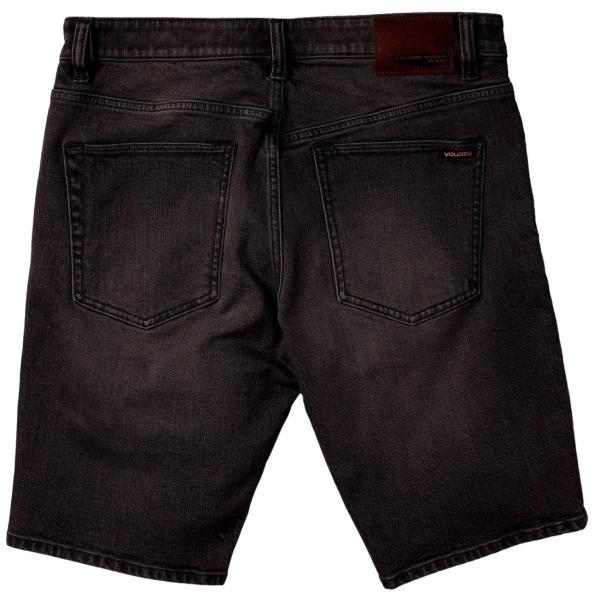 VOLCOM SOLVER DENIM BLACK OUT SHORTS