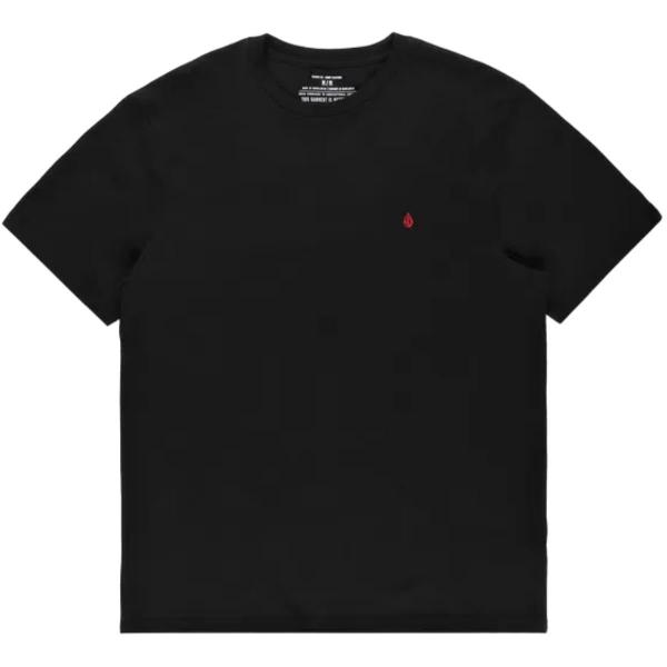 VOLCOM STONE BLANKS BLACK T-SHIRT