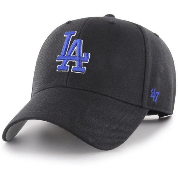 47 BRAND MVP LOS ANGELES DODGERS BLACK CAPPELLO