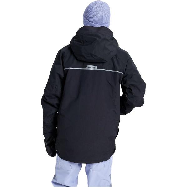 BURTON FROSTNER ANORAK TRUE BLACK GIACCA SNOWBOARD