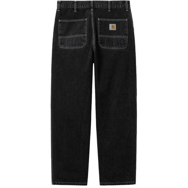 CARHARTT WIP SIMPLE PANT BLACK (HEAVY STONE WASH)