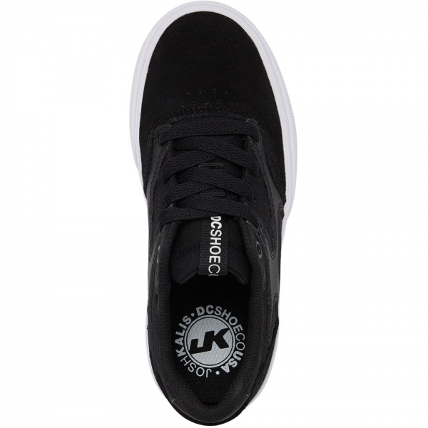 DC SHOES DC KALIS VULC BLACK/BLACK/WHITE SCARPE BAMBINO