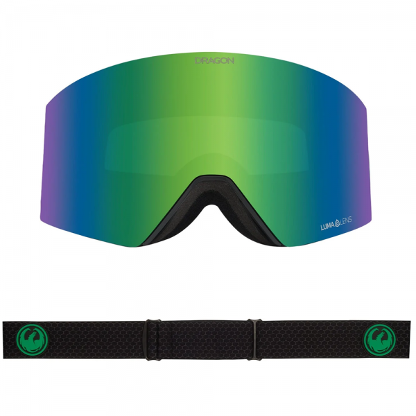 DRAGON RVX MAG OTG GREEN ION + AMBER MASCHERA SNOWBOARD