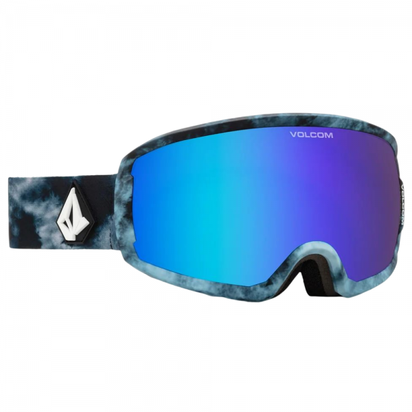 VOLCOM MIGRATIONS LAGOON TIE DYE/ BLUE CHROME MASCHERA SNOWBOARD