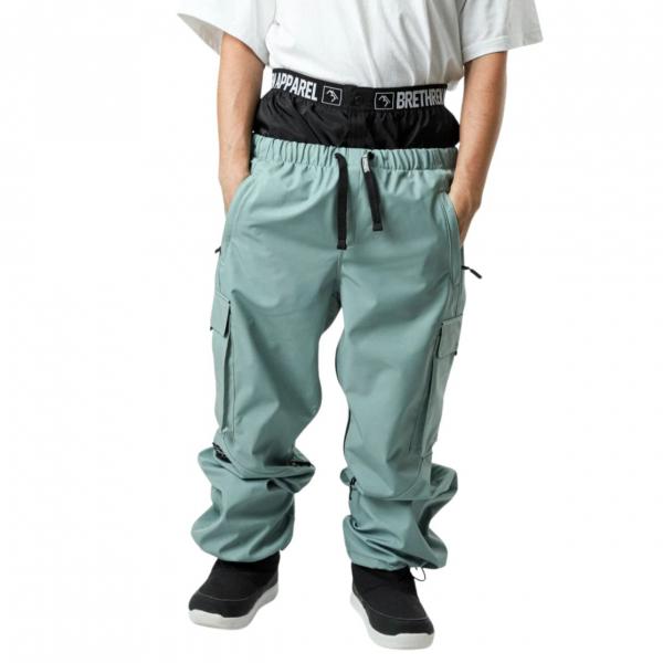 BRETHREN ACCESS CARGO ALOE GREEN PANTALONI SNOWBOARD