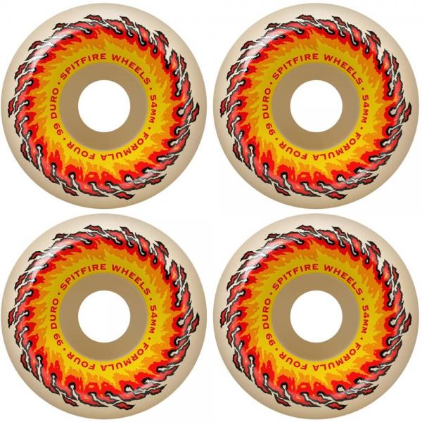 SPITFIRE FIREBALL 54mm 99 OG CONICAL F4 RUOTE SKATEBOARD