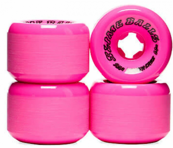 SLIME BALLS SCUDWADS VOMITS NEON PINK 95A - 60mm RUOTE