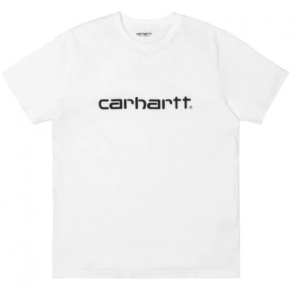 CARHARTT WIP WHITE BLACK T-SHIRT