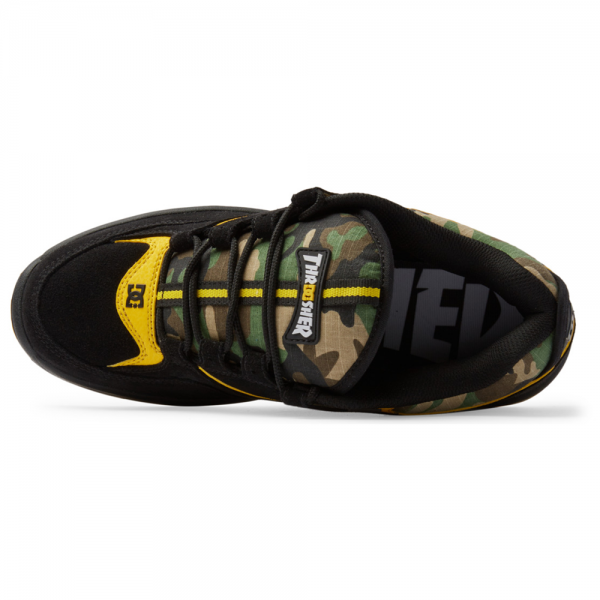 DC SHOES KALYNX x THRASHER BLACK CAMO SCARPE