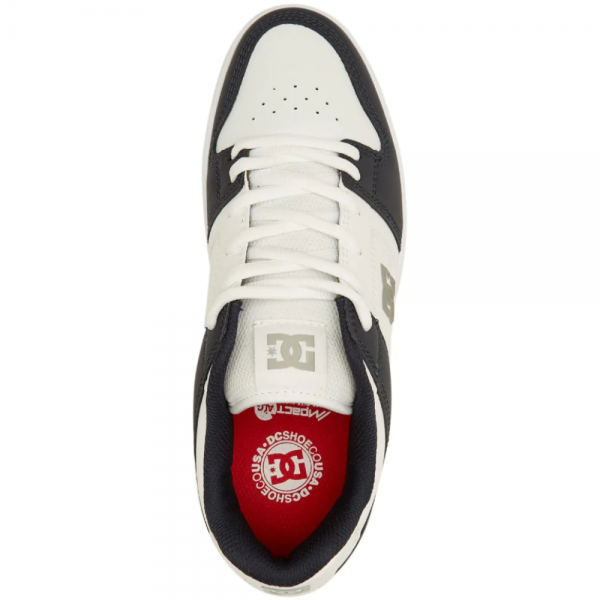 DC SHOES MANTECA 4 NAVY WHITE SCARPE