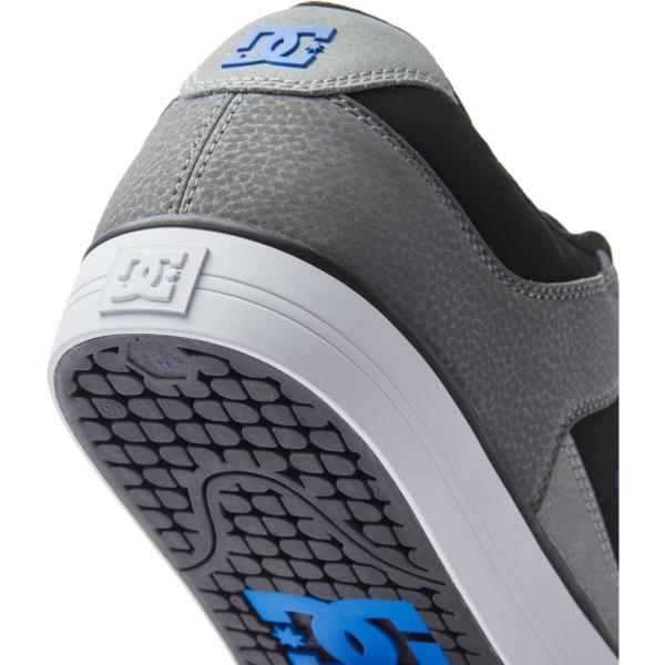 DC SHOES PURE BLACK/GREY/BLUE SCARPE