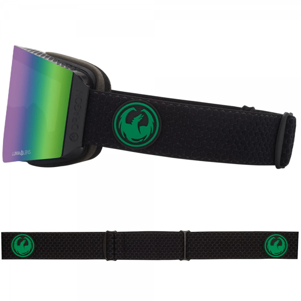 DRAGON RVX MAG OTG GREEN ION + AMBER MASCHERA SNOWBOARD