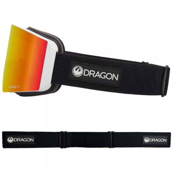 DRAGON RVX MAG OTG ICON/RED ION + LIGHT ROSE MASCHERA SNOWBOARD